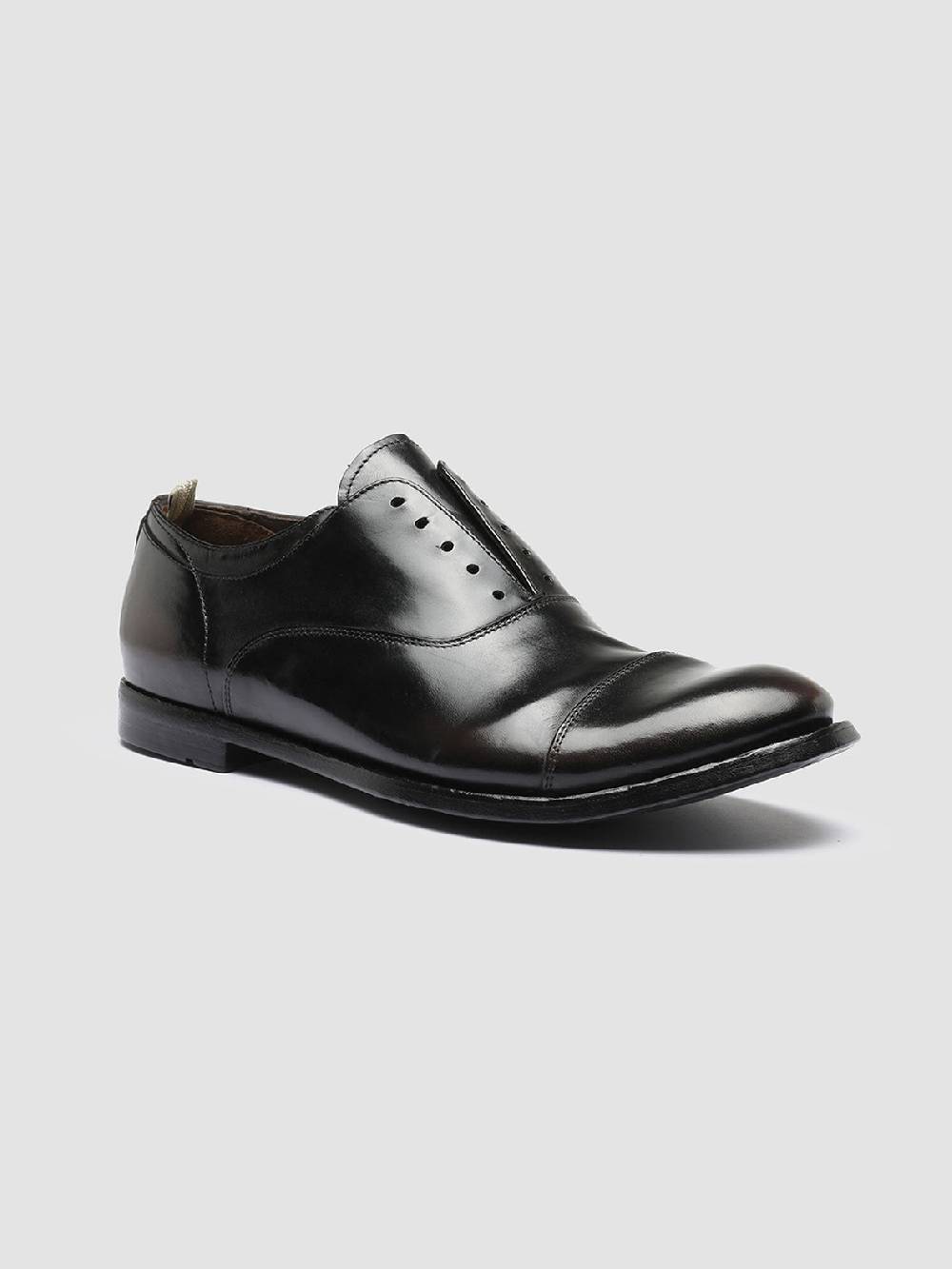 Officine Creative ANATOMIA 08 Oxford in Pelle Marrone Economico