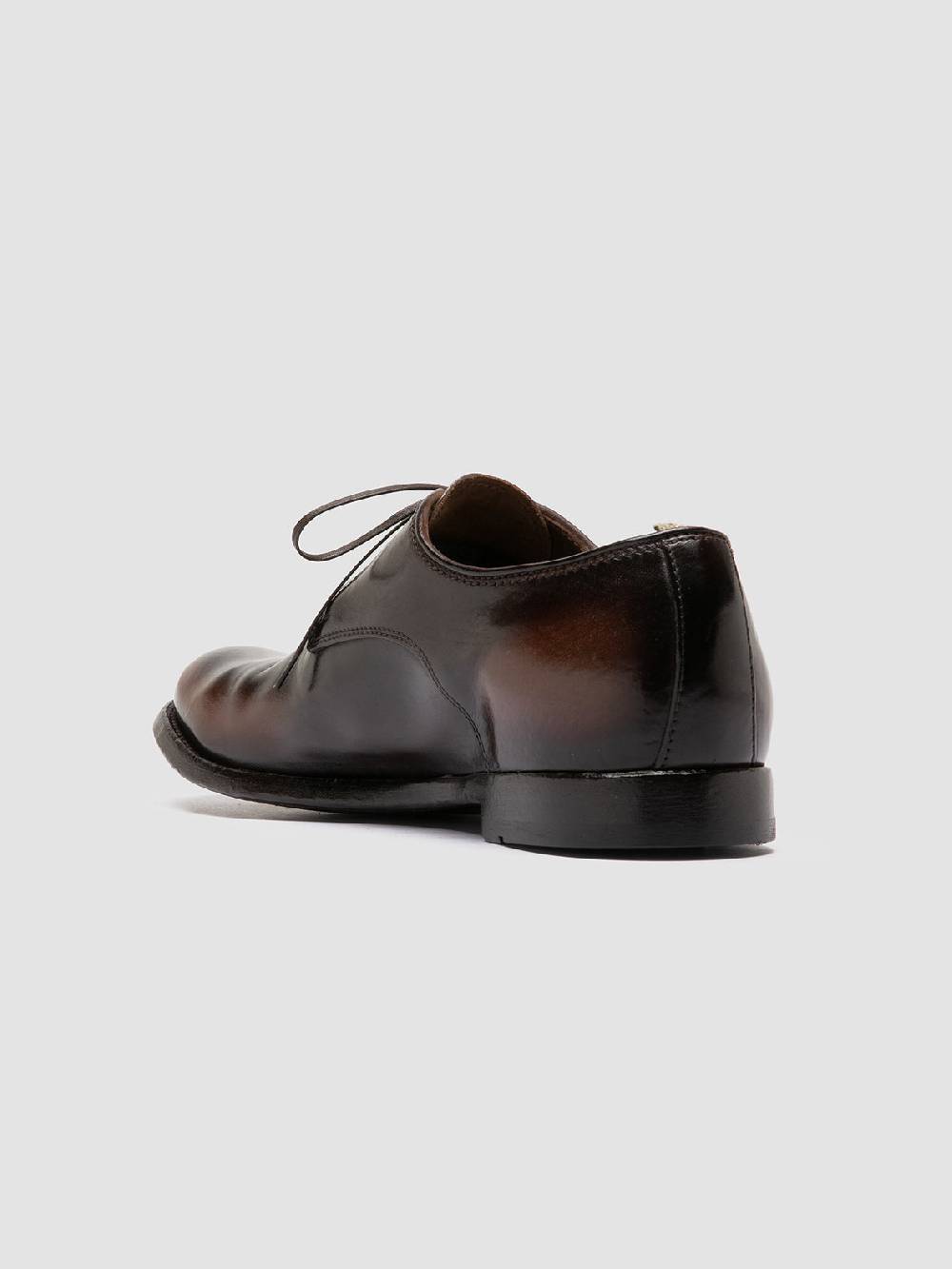 Officine Creative ANATOMIA 87 Scarpe Derby in Pelle Marrone Saldi
