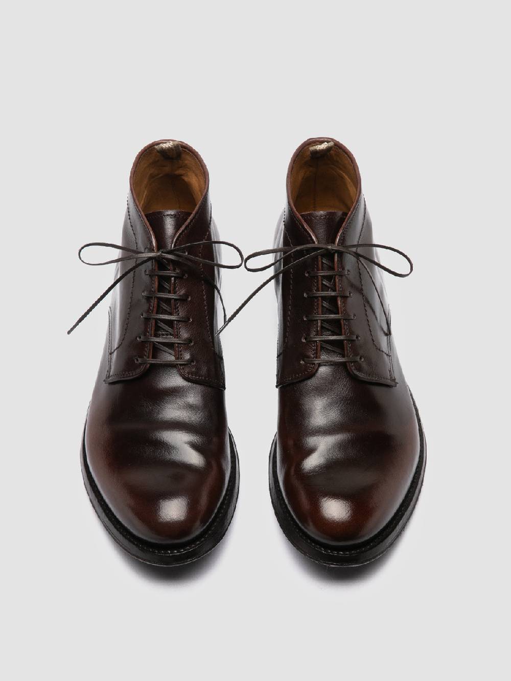 Officine Creative ANATOMIA 88 Stivali Chukka in Pelle Marrone Hotsell