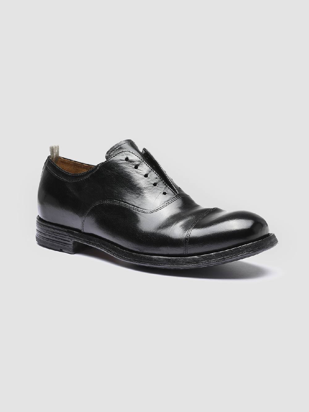 Officine Creative BALANCE 006 Oxford in Pelle Nera Vendita Calda