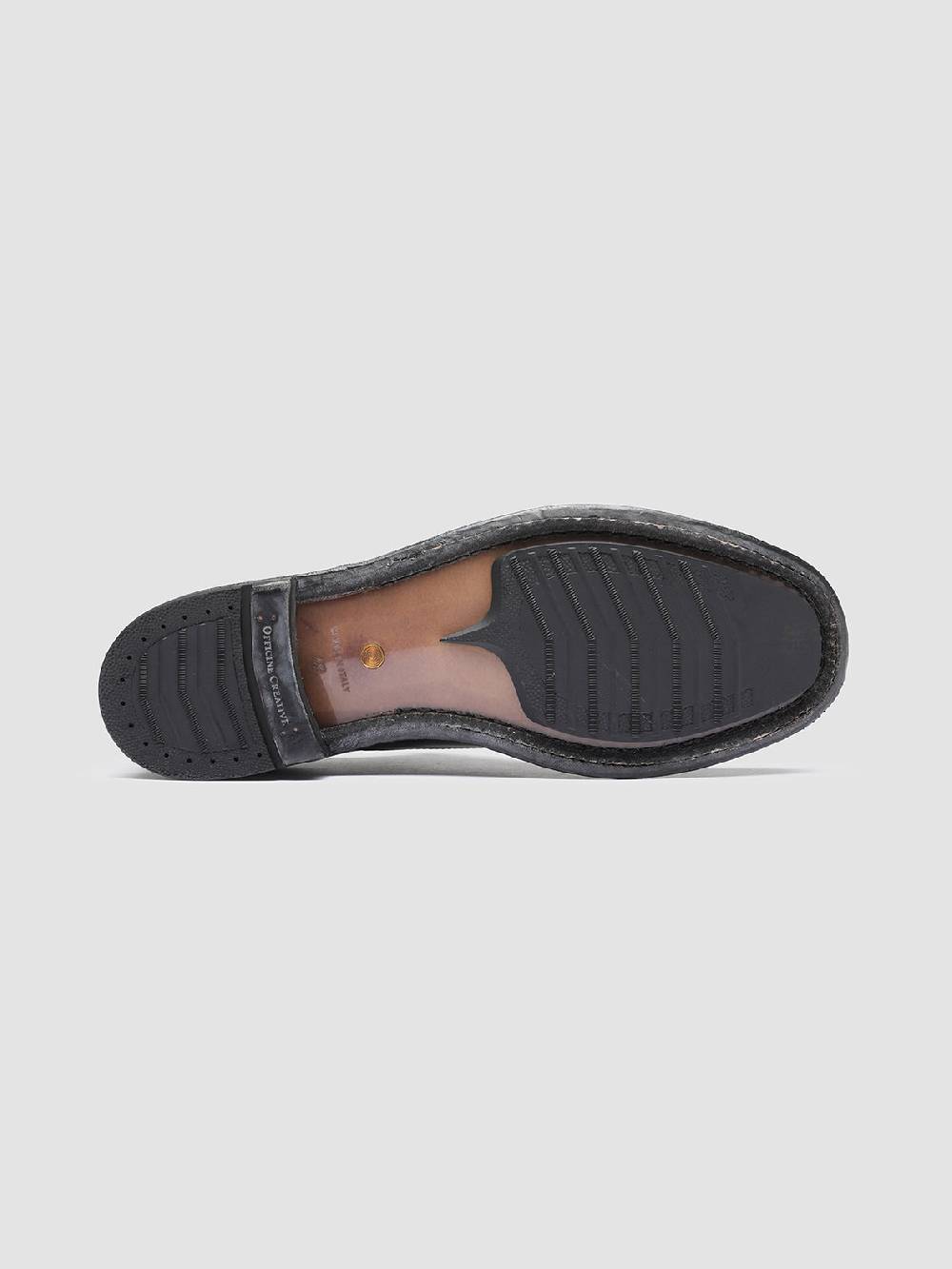 Officine Creative BALANCE 006 Oxford in Pelle Nera Vendita Calda
