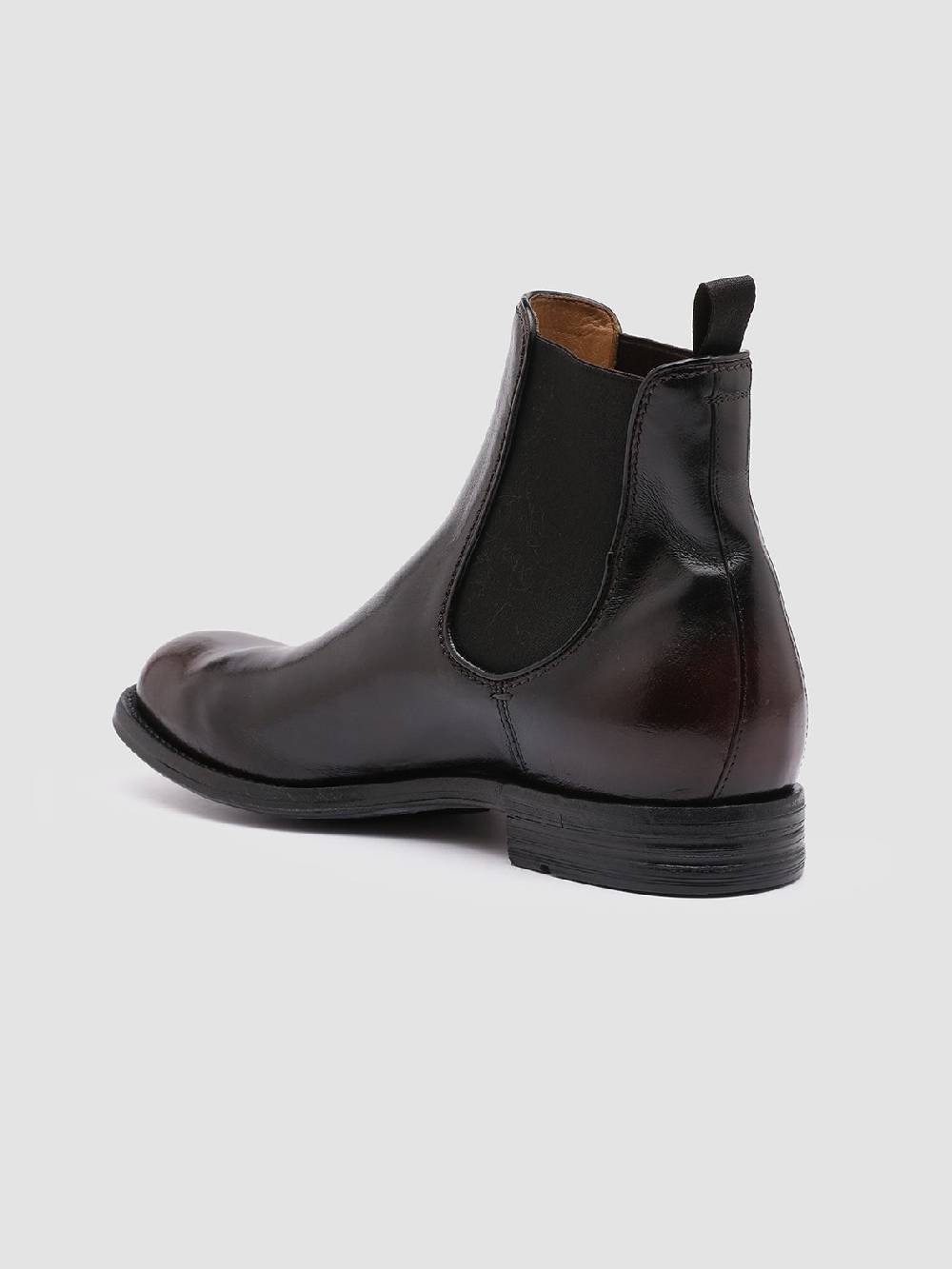 Officine Creative BALANCE 008 Stivaletti Chelsea in Pelle Nera Vendita Economica