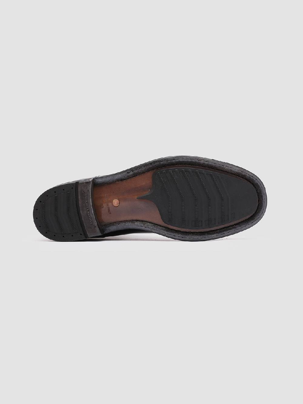 Officine Creative BALANCE 008 Stivaletti Chelsea in Pelle Nera Vendita Economica