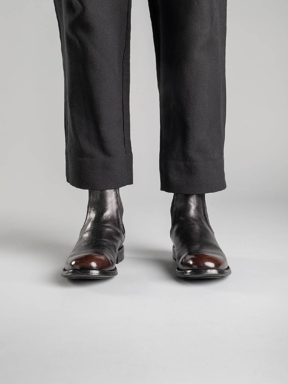 Officine Creative BALANCE 008 Brown Leather Chelsea Boots I Più Venduti