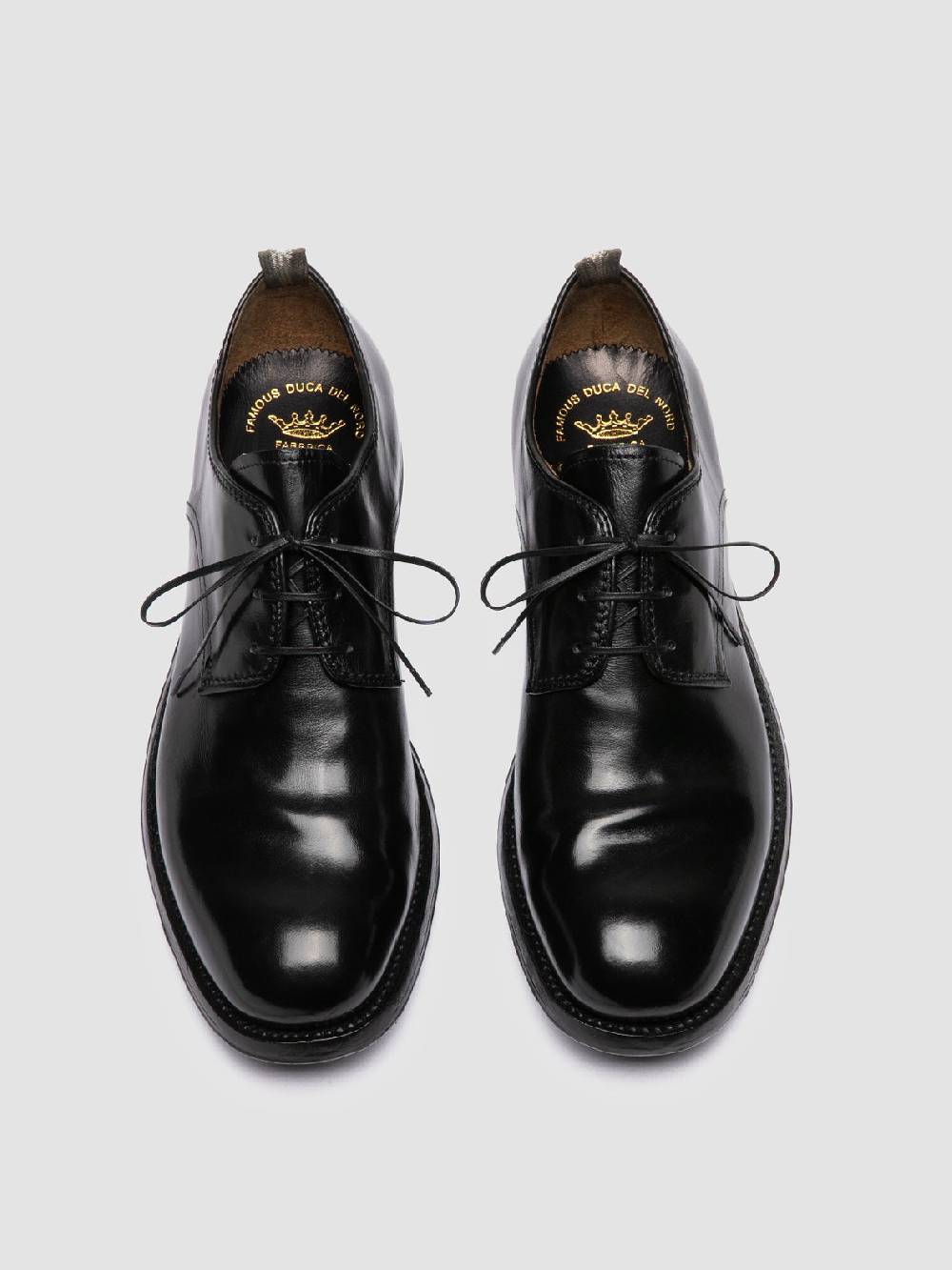 Officine Creative BALANCE 019 Derby in Pelle Nera Moda