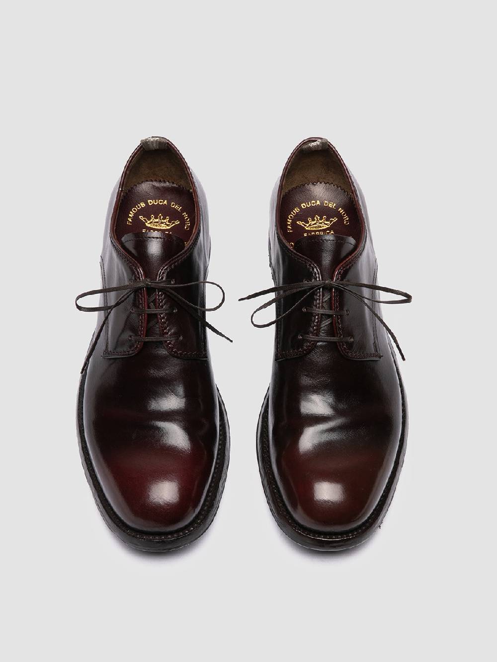 Officine Creative BALANCE 019 Derby in Pelle Bordeaux 2025