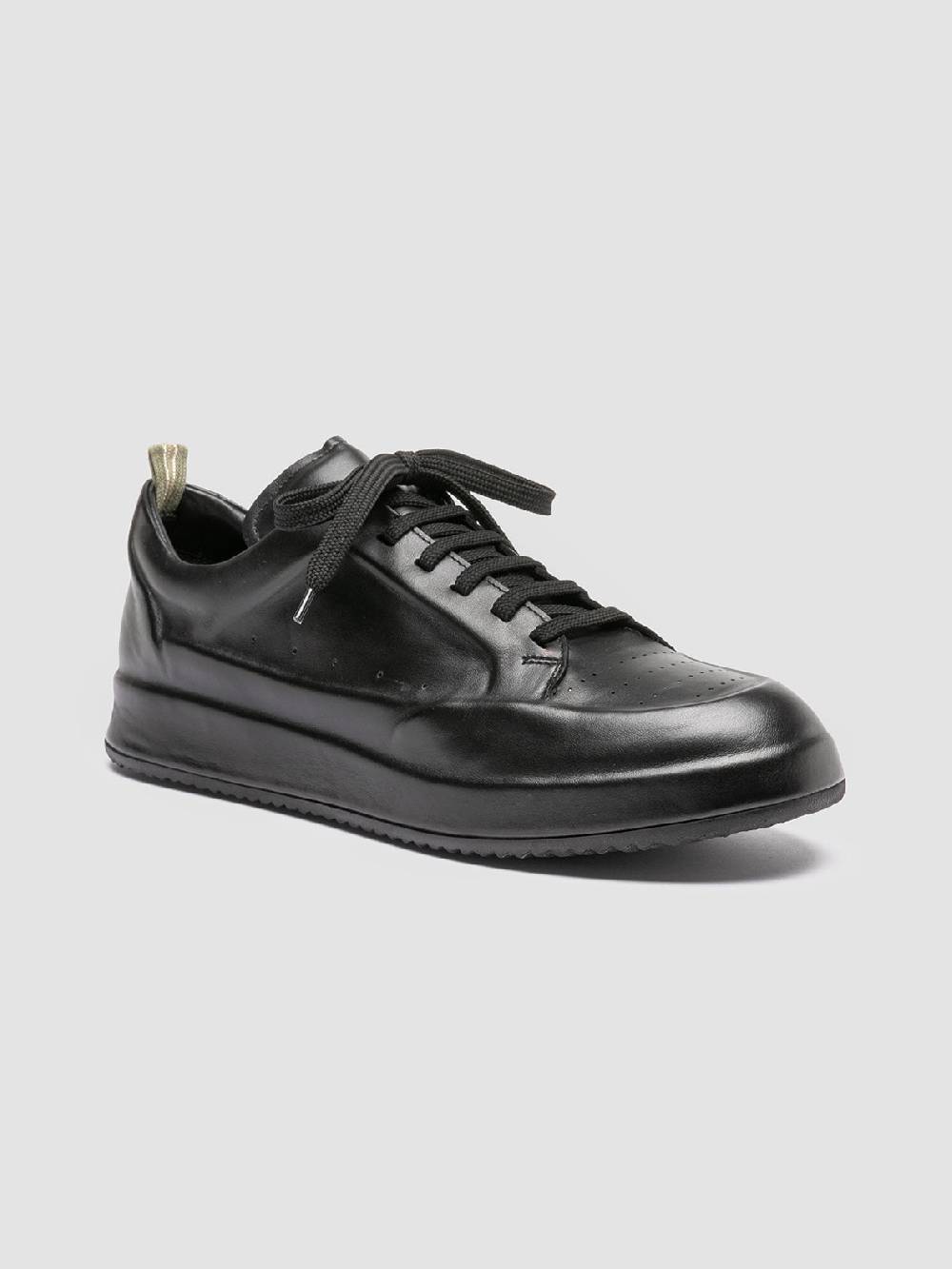 Officine Creative ACE 016 Sneakers in Pelle Nera Pezzi Unici