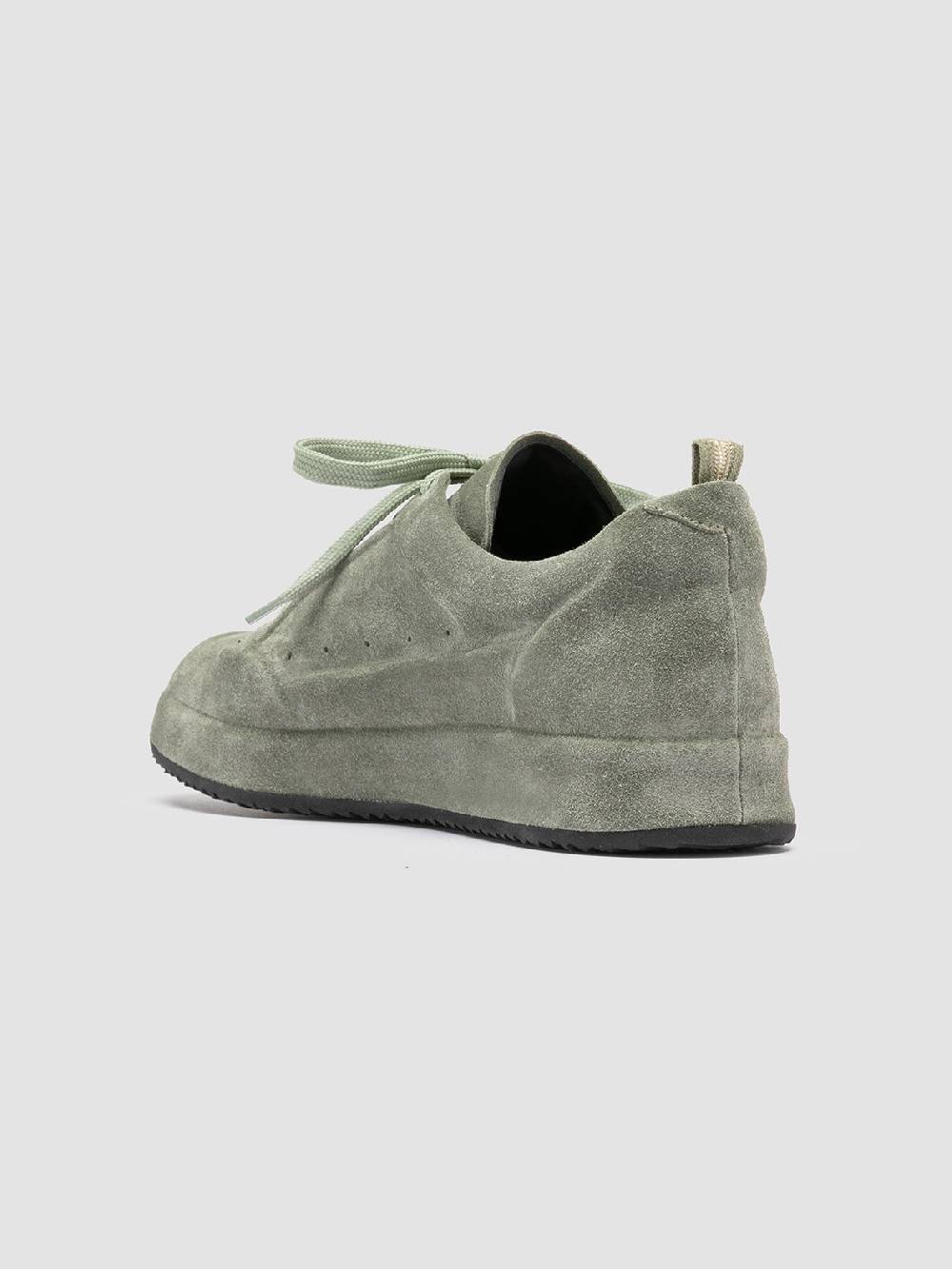 Officine Creative ACE 016 Sneaker in pelle scamosciata Verde Qualità Garantita