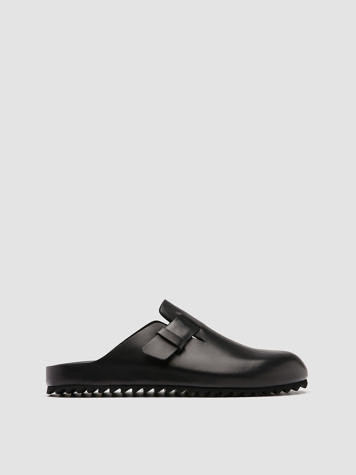Officine Creative AGORÀ 004 Pantofole in Pelle Nera