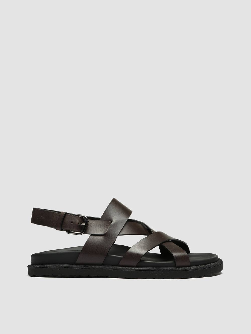 Officine Creative CHARRAT 002 Sandali in Pelle Marrone