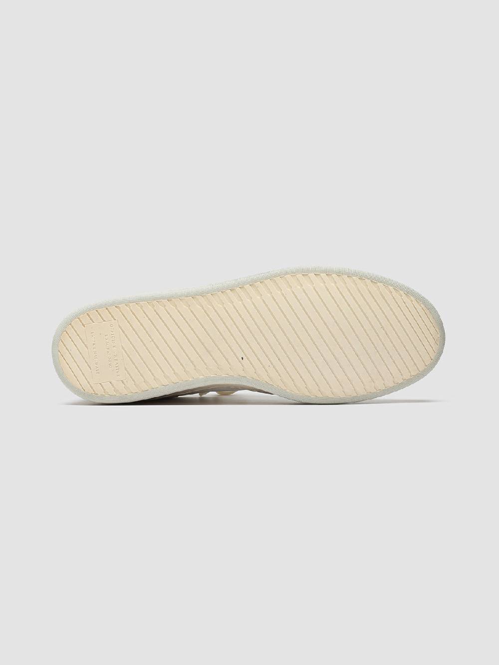 Officine Creative MAGIC 001 Sneakers in Pelle e Camoscio Bianco Economico