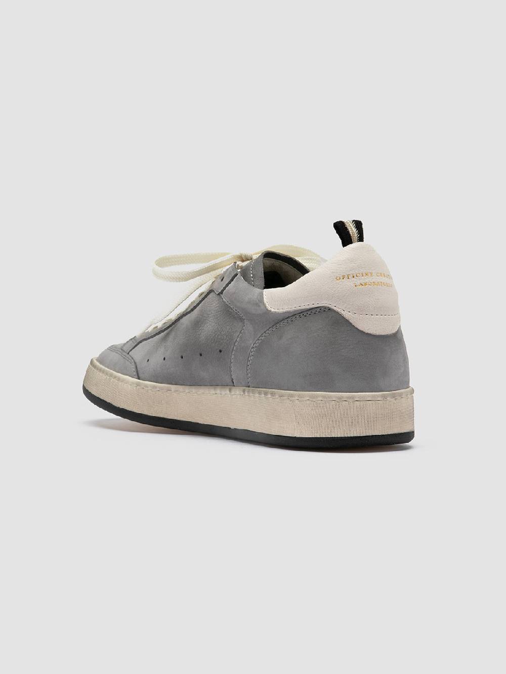 Officine Creative MAGIC 002 Sneakers Basse in Nabuk Grigio Offerte