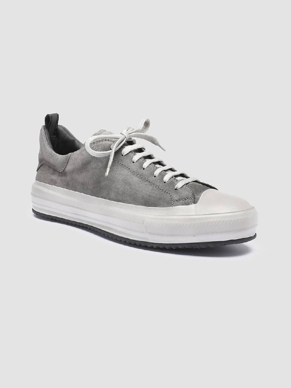Officine Creative MES 009 Sneakers in Pelle Scamosciata Grigia Hotsell