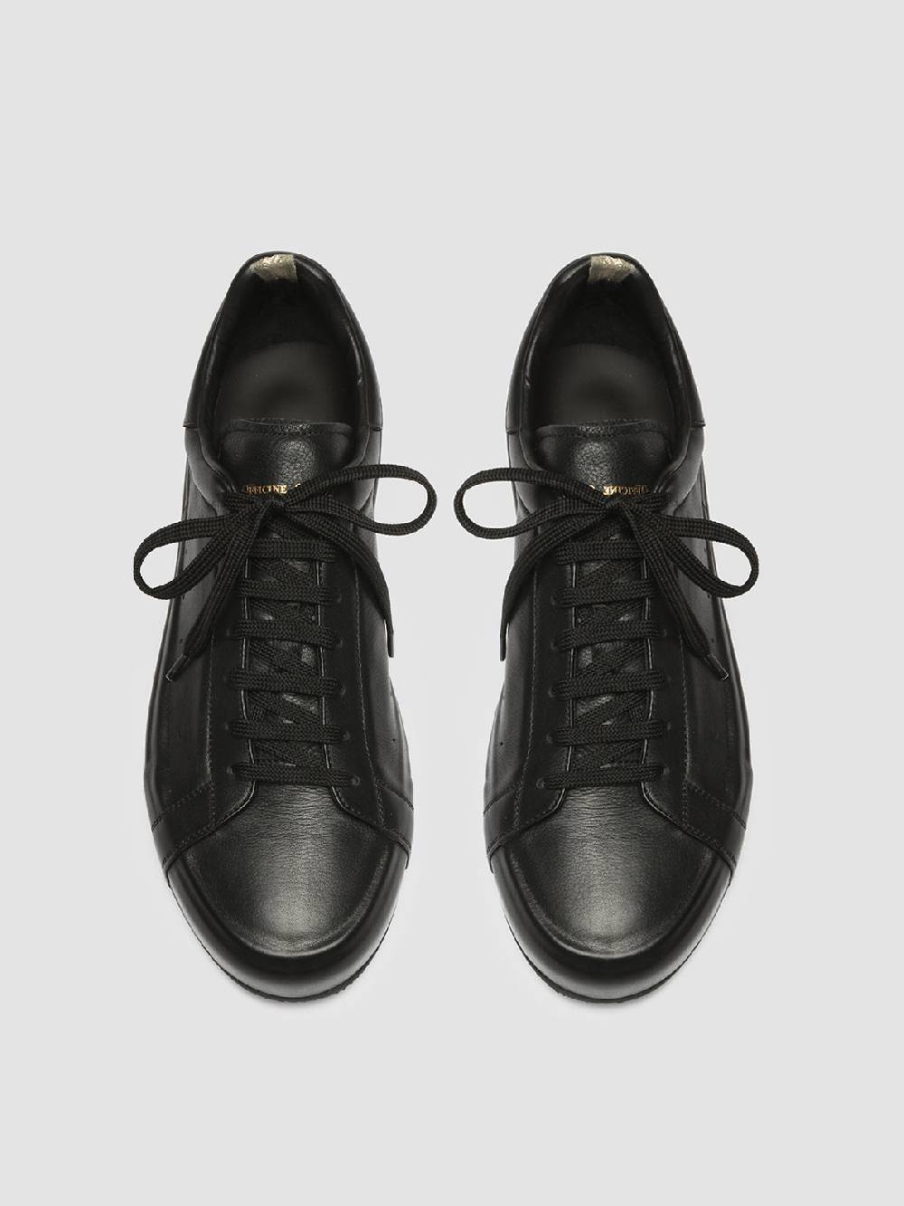 Officine Creative PRIMARY 001 Sneakers in Pelle Nera Vendita Calda
