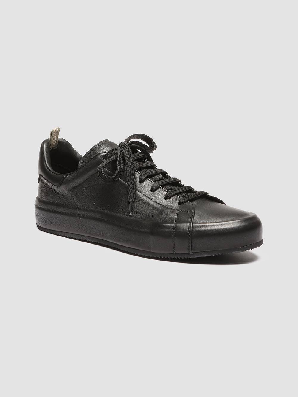 Officine Creative PRIMARY 001 Sneakers in Pelle Nera Vendita Calda