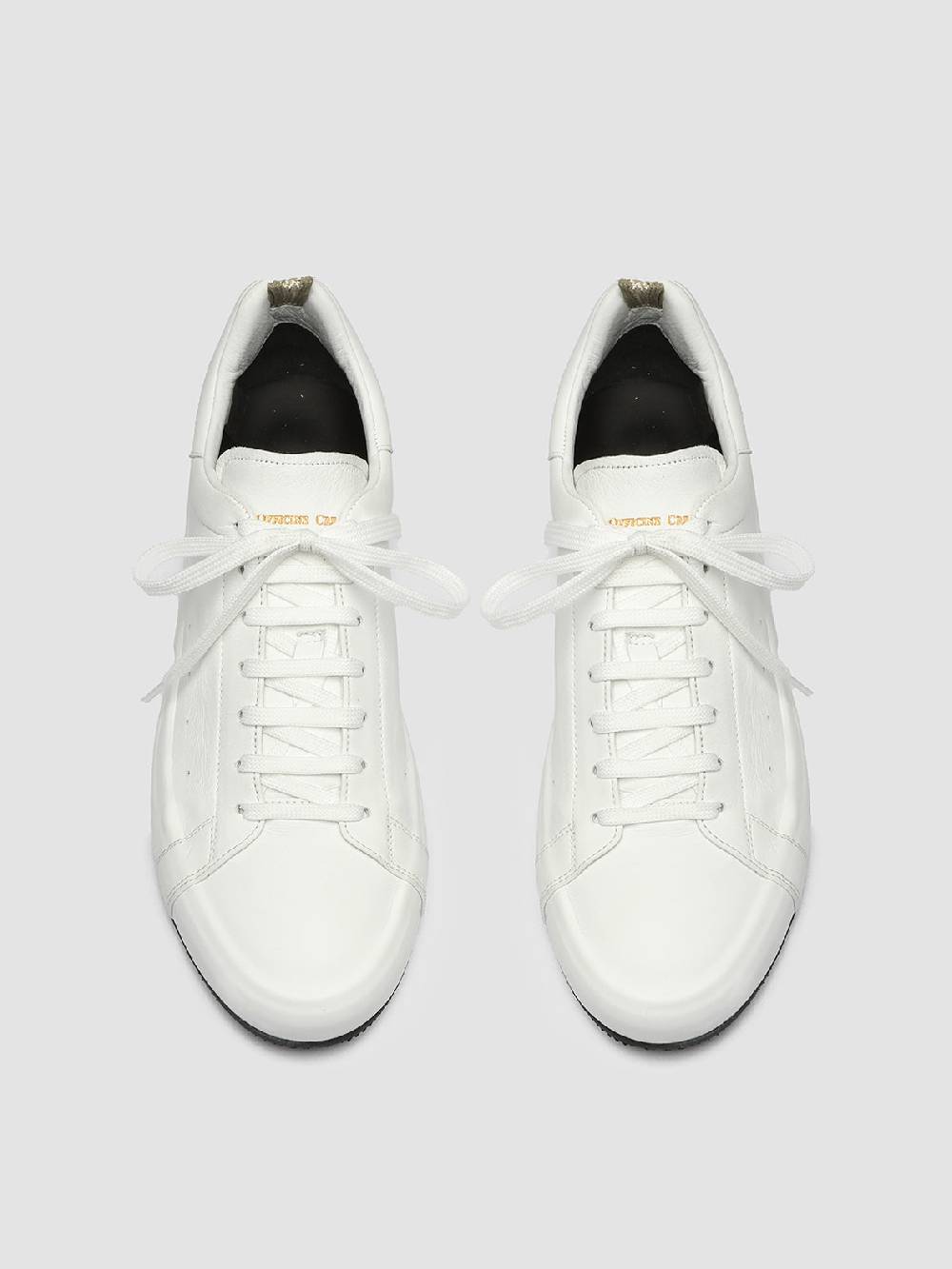 Officine Creative PRIMARY 001 Sneakers in Pelle Bianca Vendita Economica