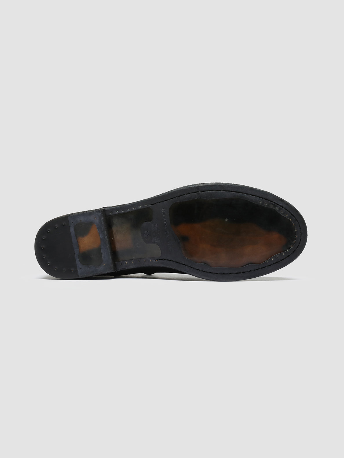 Officine Creative BUBBLE 003 Stivali in Pelle Nera con allacciatura Vendite Flash