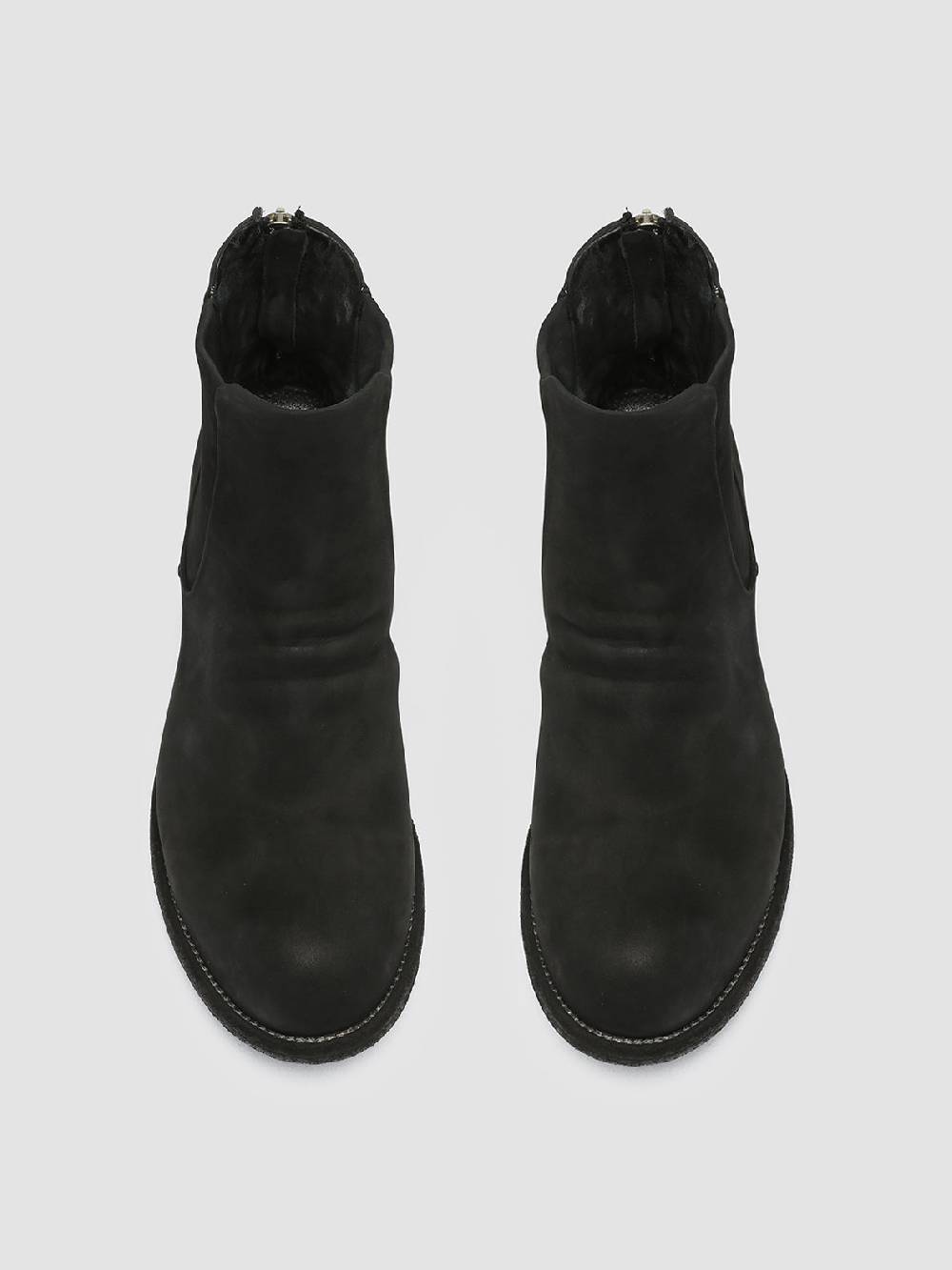 Officine Creative BUBBLE 029 Stivaletti in Pelle Scamosciata Nera Negozio