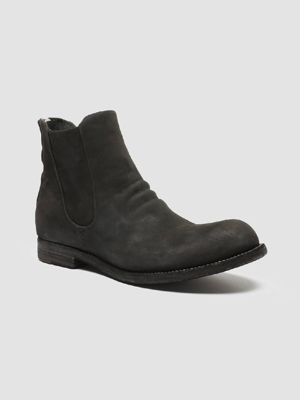 Officine Creative BUBBLE 029 Stivaletti in Pelle Scamosciata Nera Negozio