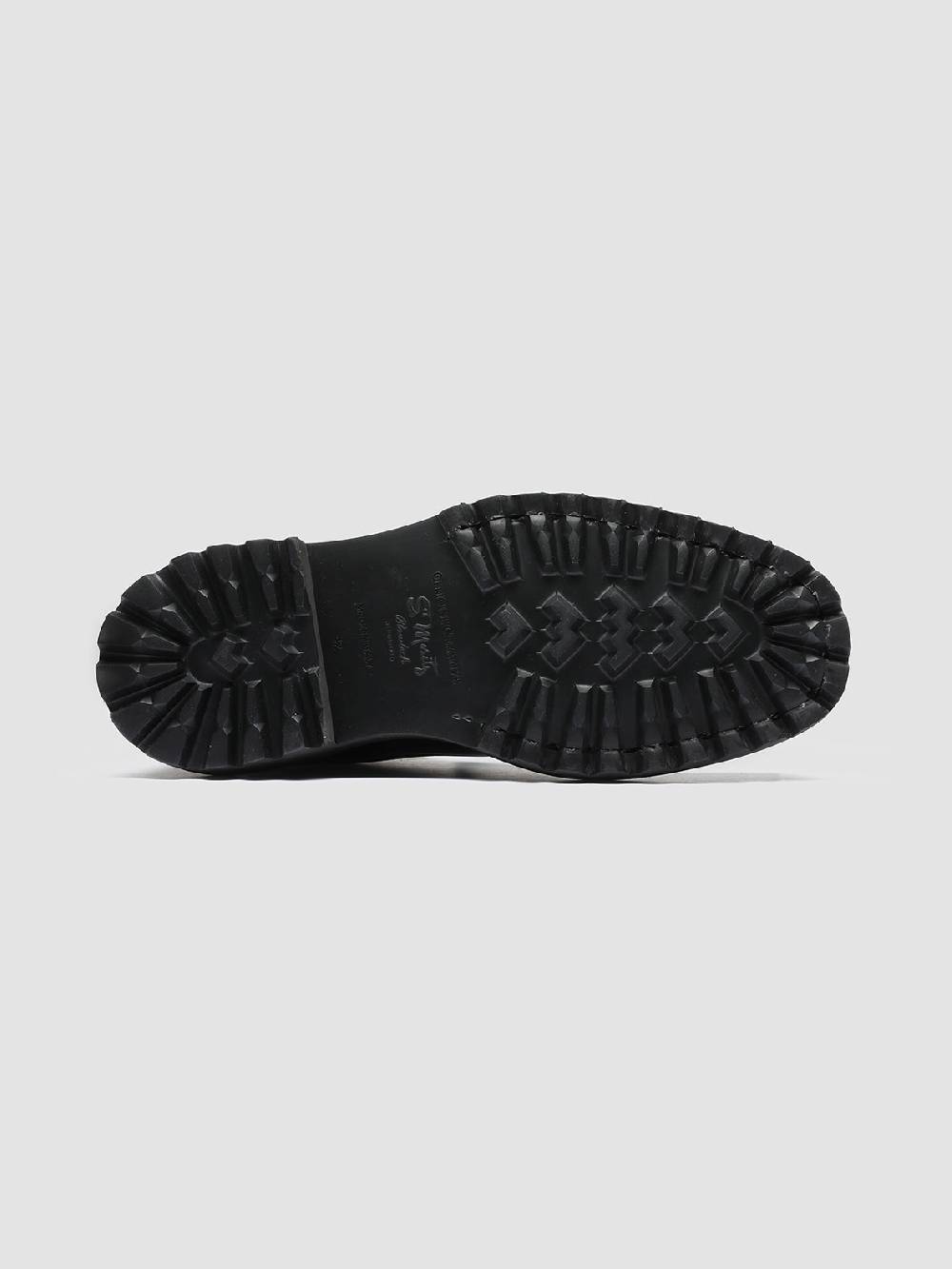 Officine Creative PISTOLS 003 Stivaletti Chelsea in Pelle Scamosciata Nera Italia