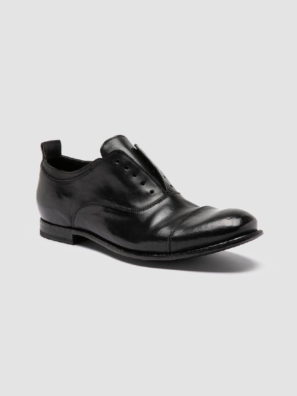 Officine Creative STEREO 001 Oxford in Pelle Nera 2025