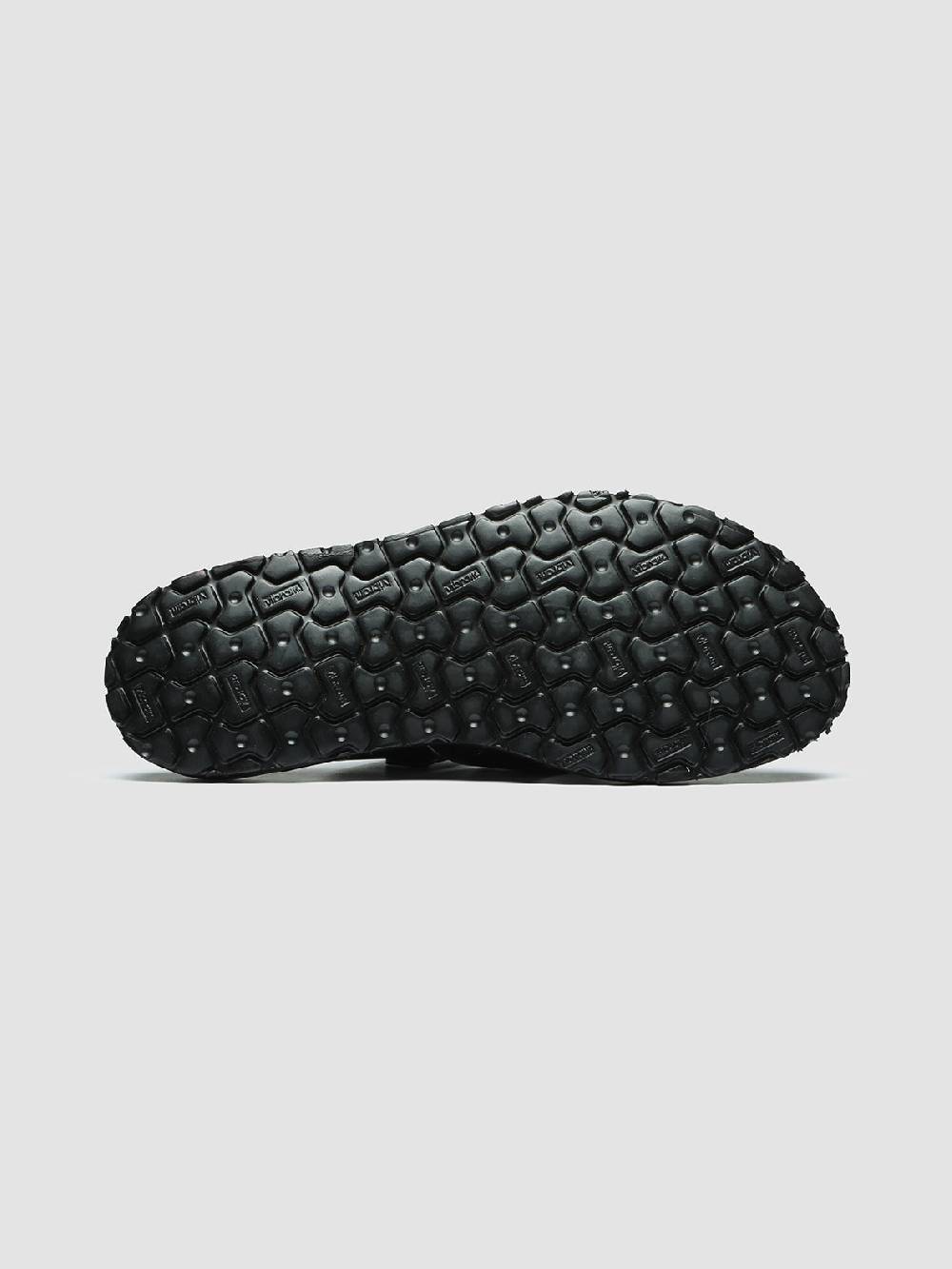 Officine Creative CHIOS 005 Sandali in Pelle Nera Qualità