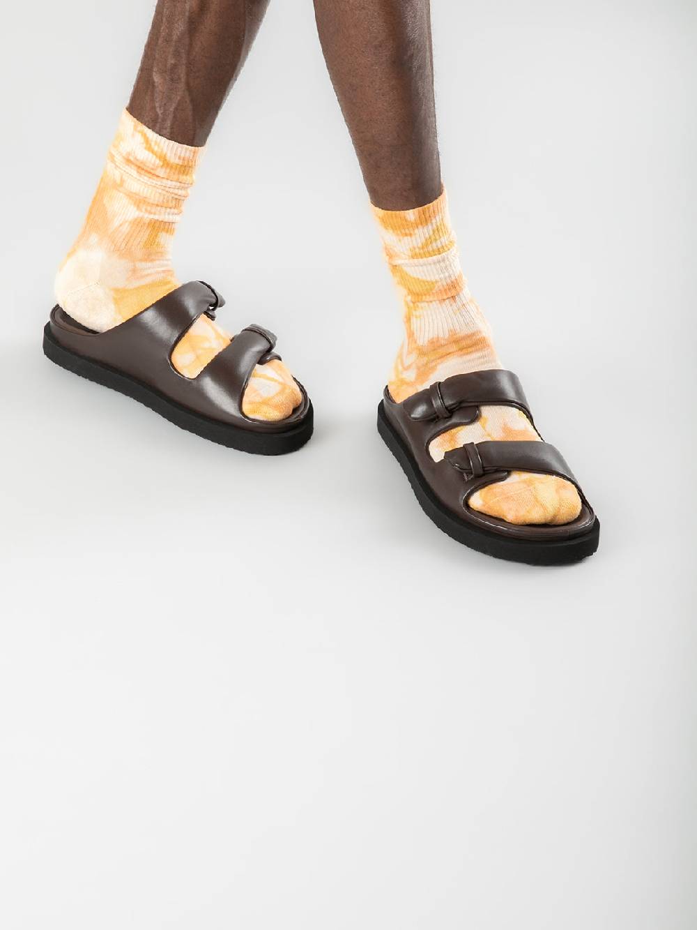 Officine Creative CHORA 001 Sandali in Pelle Marrone Vendita