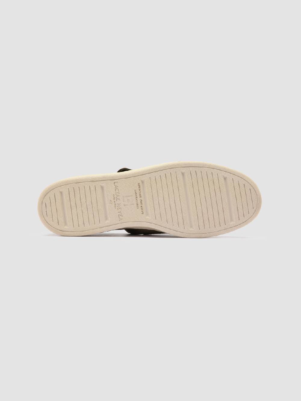 Officine Creative HERBIE 005 Sneaker Basse in Pelle Verde Spedizione Gratuita
