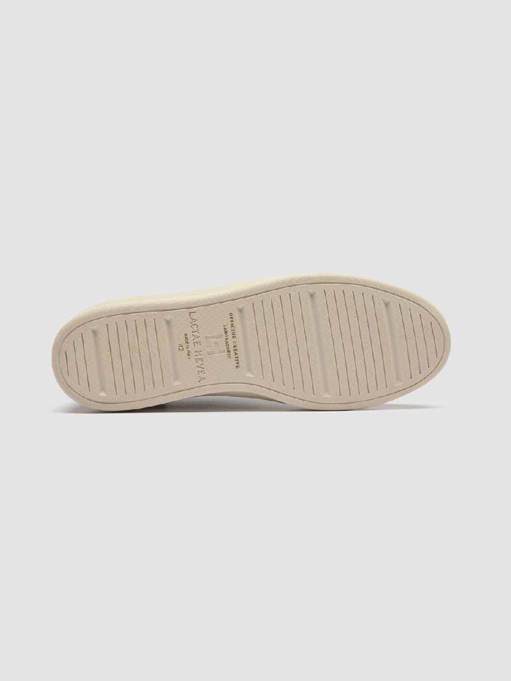 Officine Creative HERBIE 009 Sneaker Basse in Pelle Scamosciata Tortora Pezzi Unici