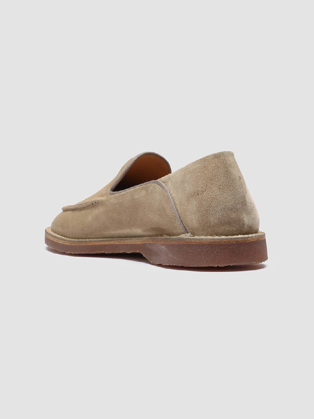 Officine Creative KENT 007 Mocassini in Pelle Scamosciata Marrone Promozione Limitata