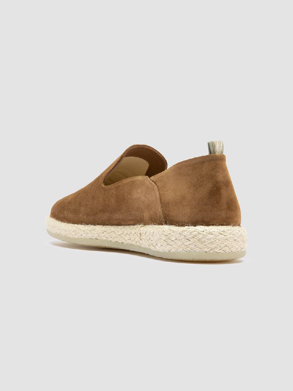 Officine Creative ROPED 002 Slip-on in Pelle Scamosciata Marrone Affare Del Giorno
