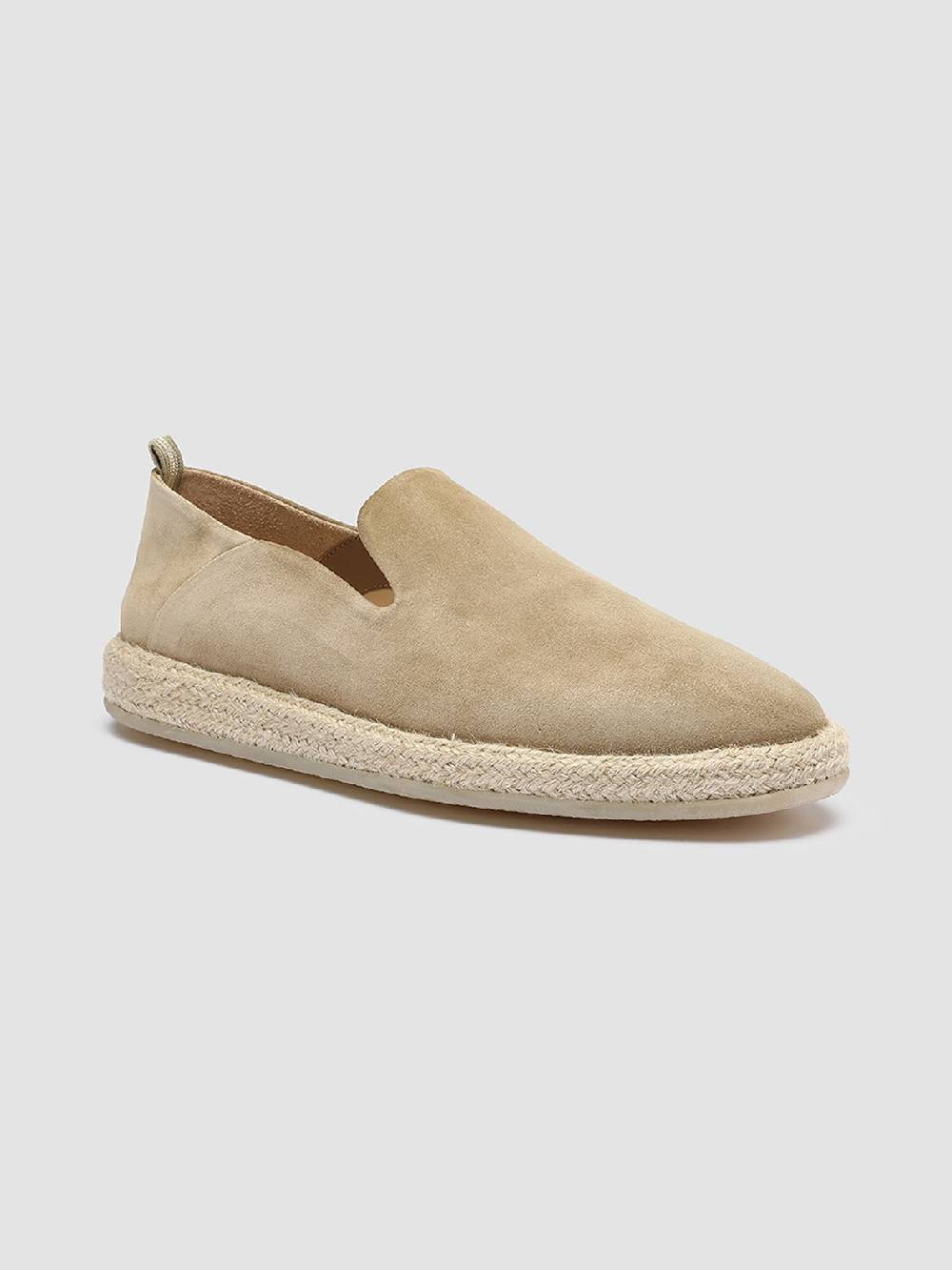 Officine Creative ROPED 002 Slip-on in Pelle Scamosciata Marrone Prezzo Ridotto