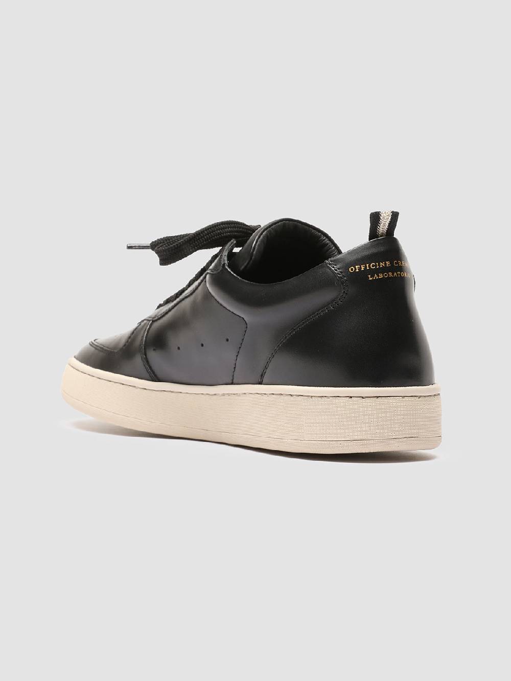 Officine Creative ASSET 001 Sneakers in Pelle Nera Sconto