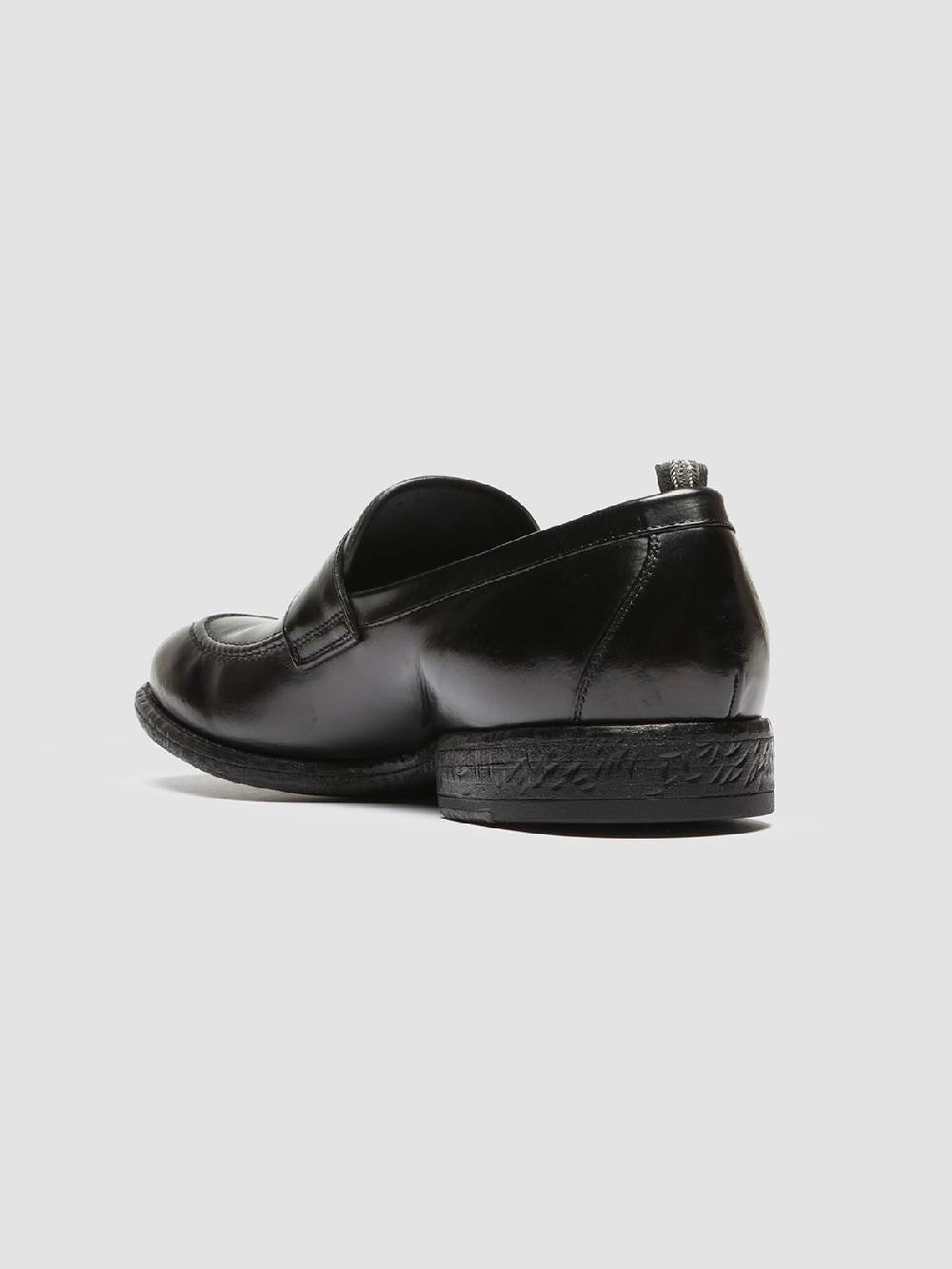 Officine Creative EMORY 024 Mocassini in Pelle Nera Outlet