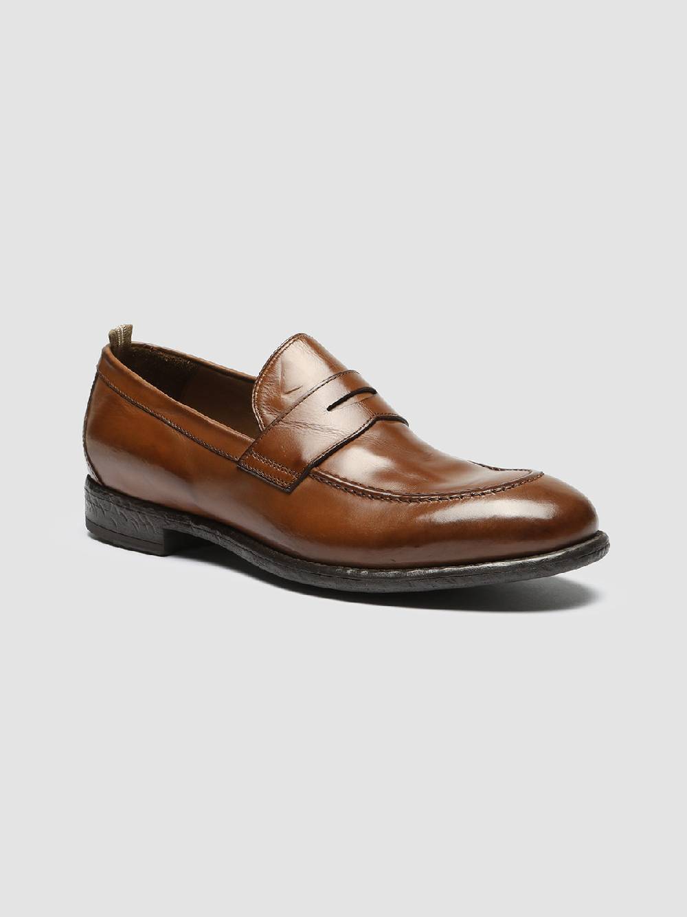 Officine Creative EMORY 024 Mocassini in Pelle Marrone Soddisfazione Garantita