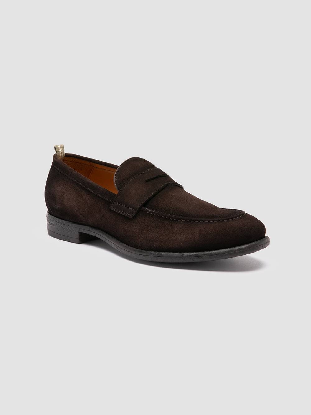 Officine Creative EMORY 024 Mocassini in Pelle Scamosciata Marrone Hotsell