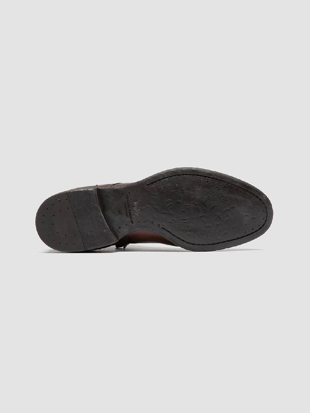 Officine Creative EMORY CAOU 014 Stivali Marrone Chiaro in Pelle Fino Al -60%