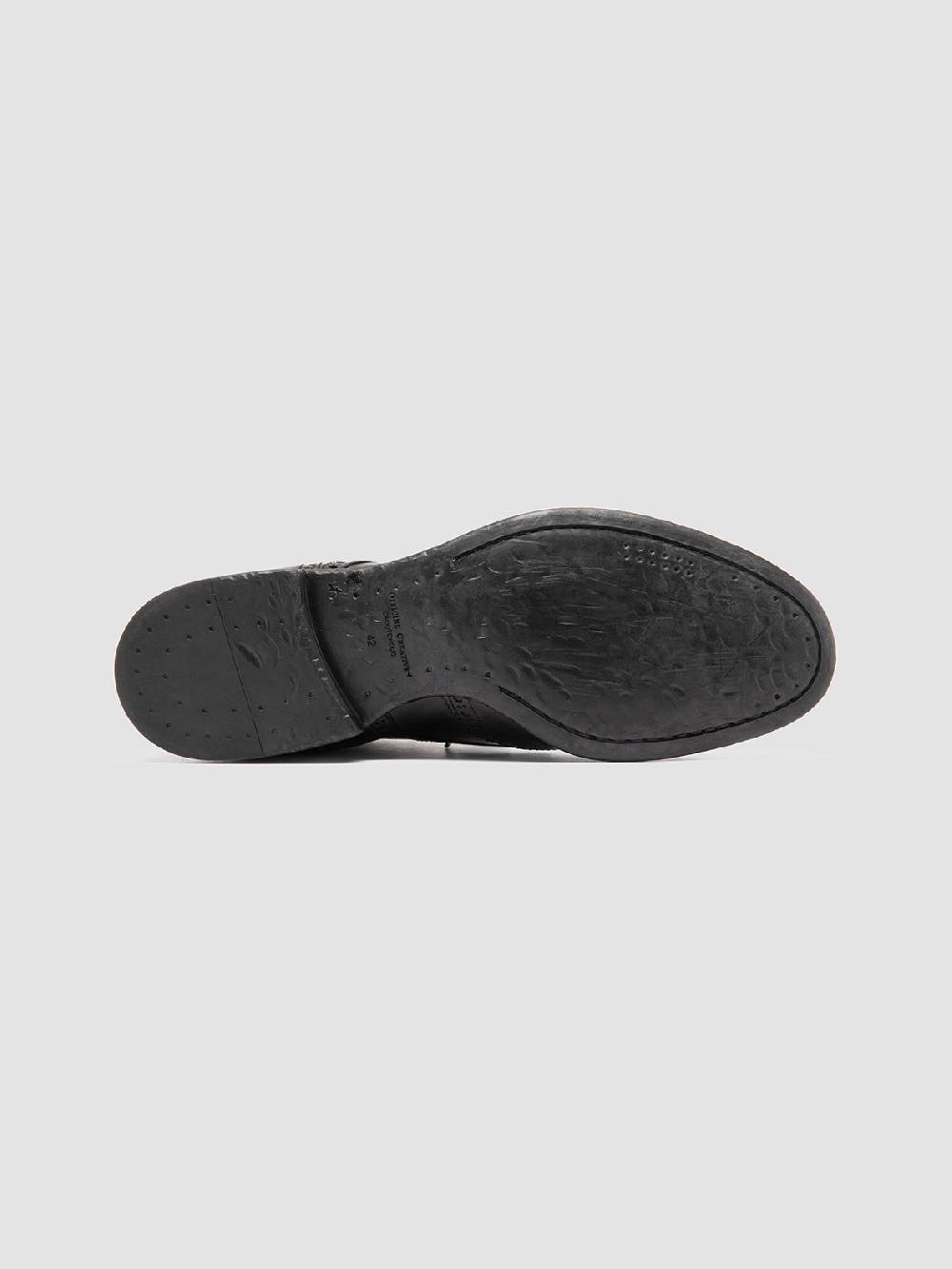 Officine Creative EMORY CAOU 016 Stivali Neri in Pelle Vendite Flash