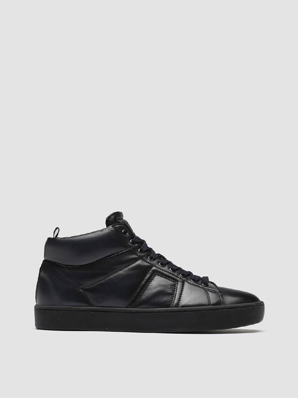 Officine Creative KILIM 002 Sneaker in Pelle Blu