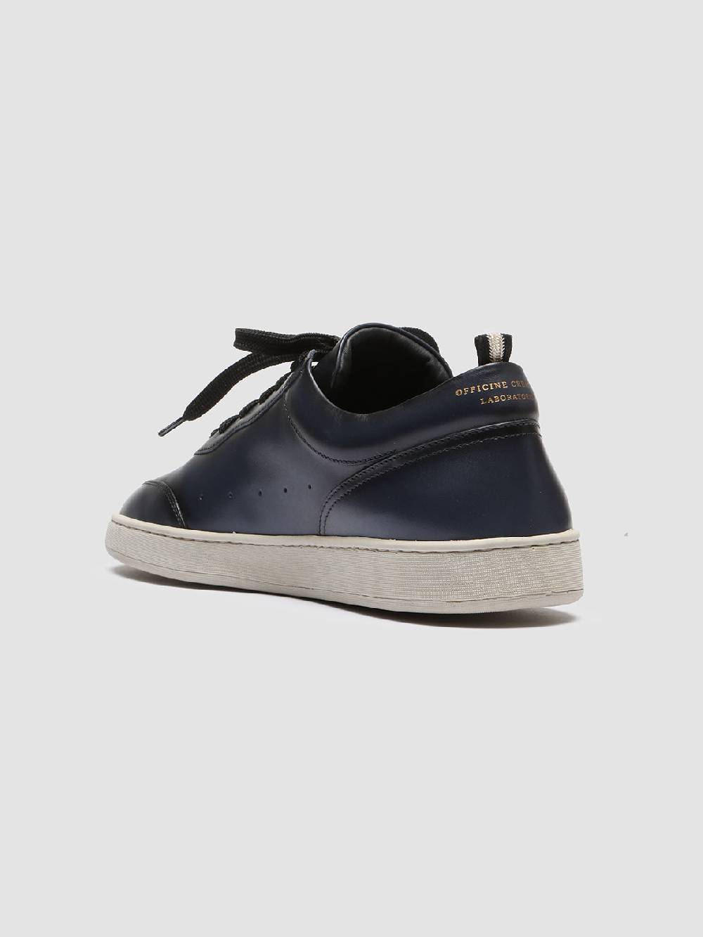 Officine Creative KRIS LUX 001 Sneakers in Pelle Blu Sconto