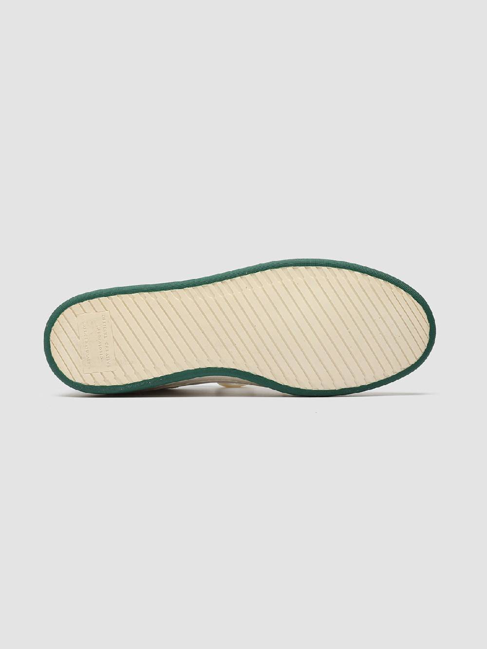 Officine Creative MAGIC 001 Sneakers in Pelle e Camoscio Bianco Qualità