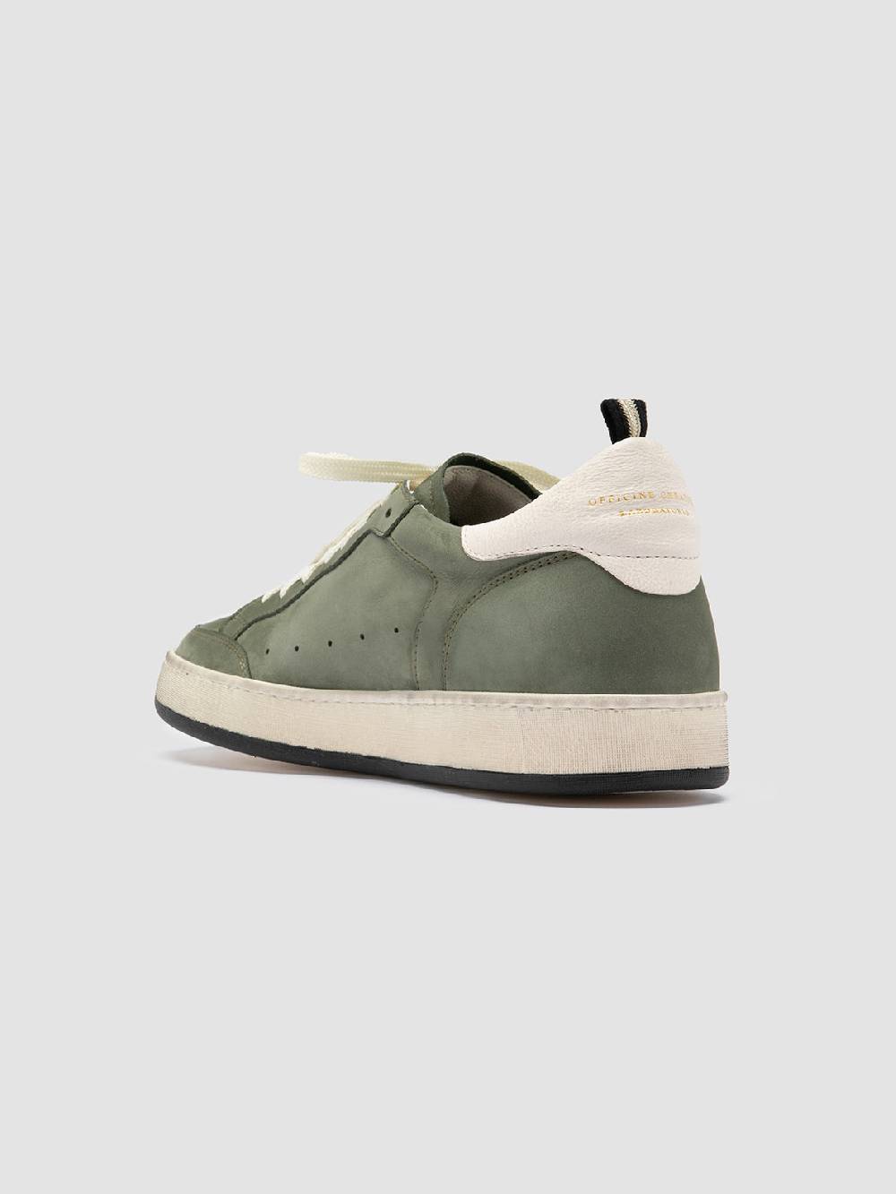 Officine Creative MAGIC 002 Sneakers in Nabuk Verde Promozione