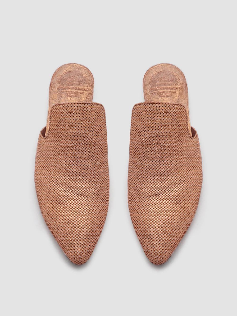 Officine Creative SAUVANNE 006 Sabot in Pelle Marrone Pezzi Unici