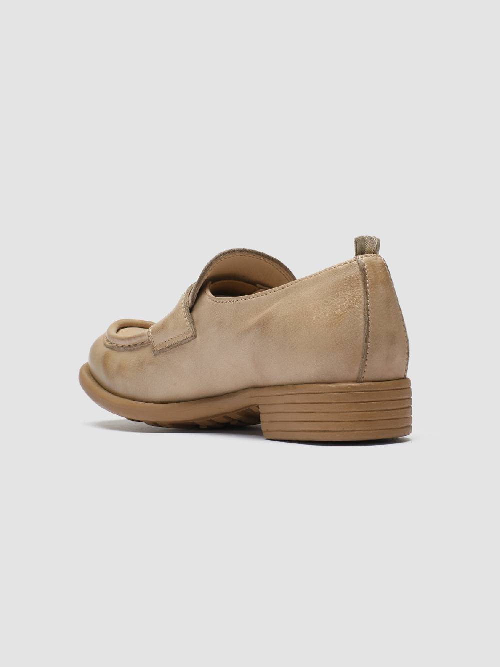 Officine Creative CALIXTE 020 Mocassini Penny Loafer in Pelle Tortora Acquista Ora