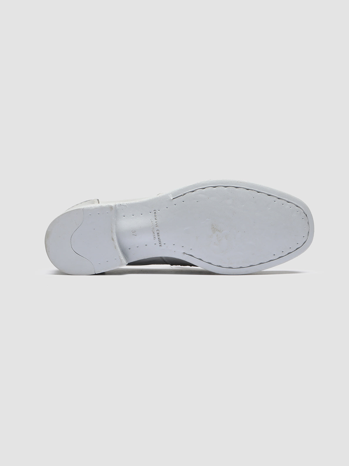 Officine Creative CALIXTE 042 Mocassini Penny in Pelle Grigia Promozione Limitata
