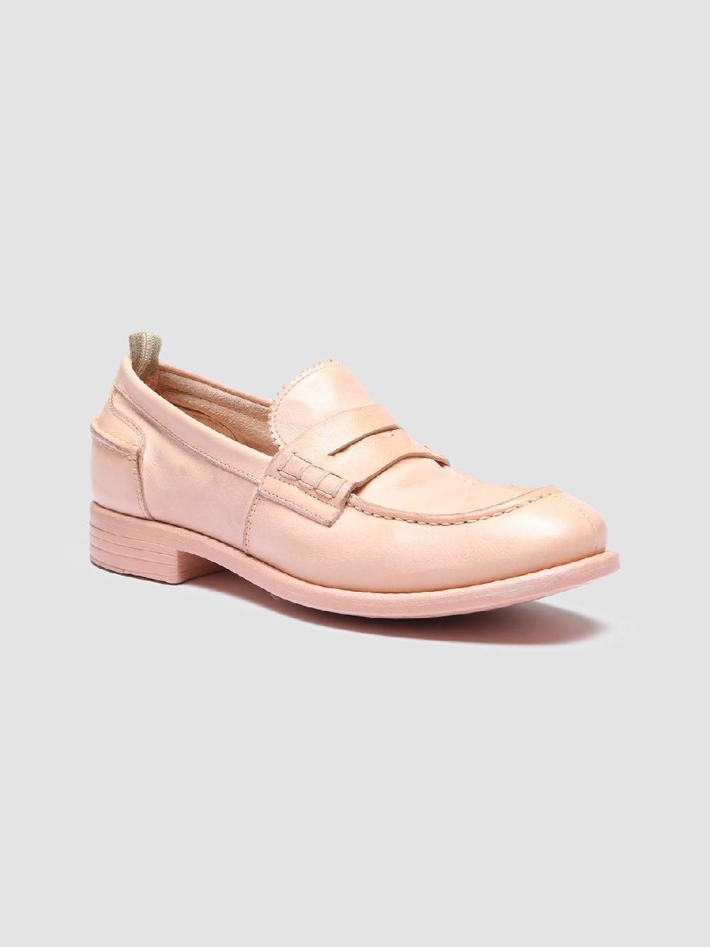 Officine Creative CALIXTE 042 Mocassini Penny Loafer in Pelle Rosa Fino Al -60%