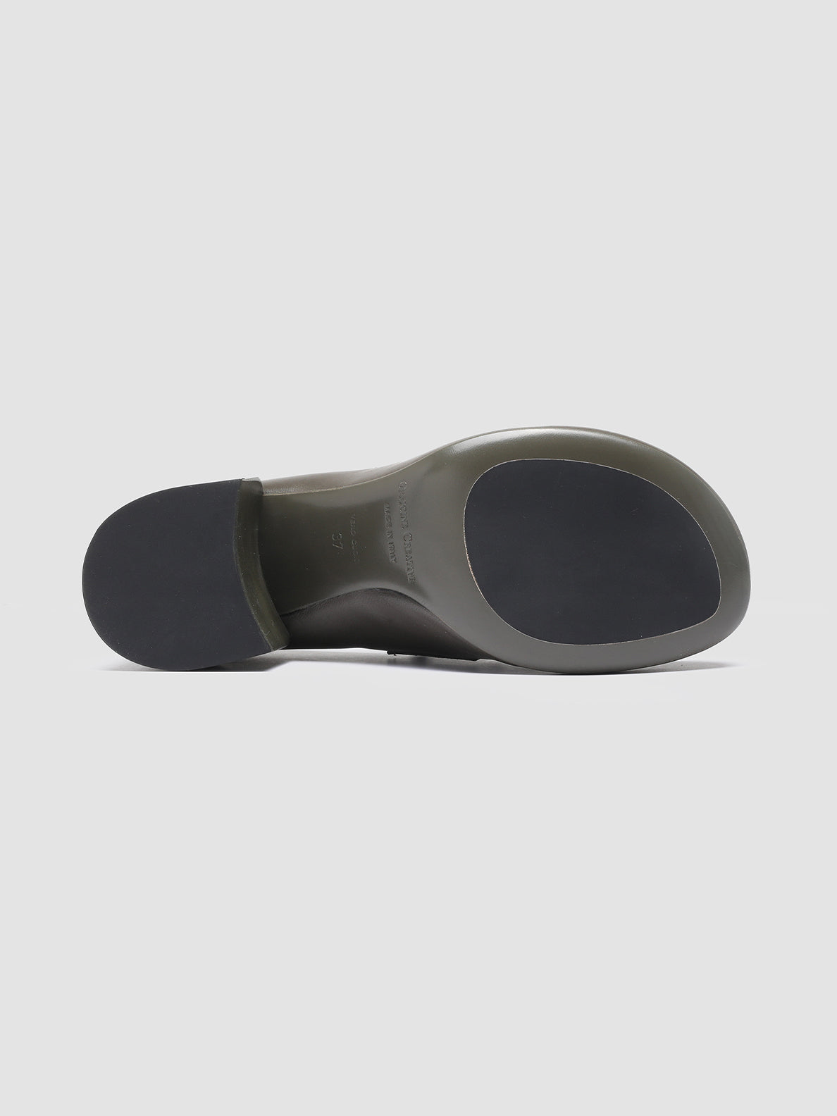 Officine Creative ETHEL 001 Mocassini Penny in Pelle Verde Offerta speciale