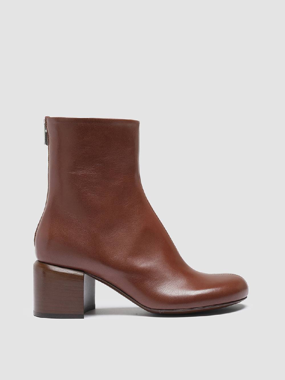 Officine Creative ETHEL 004 Stivaletti in Nappa Marrone