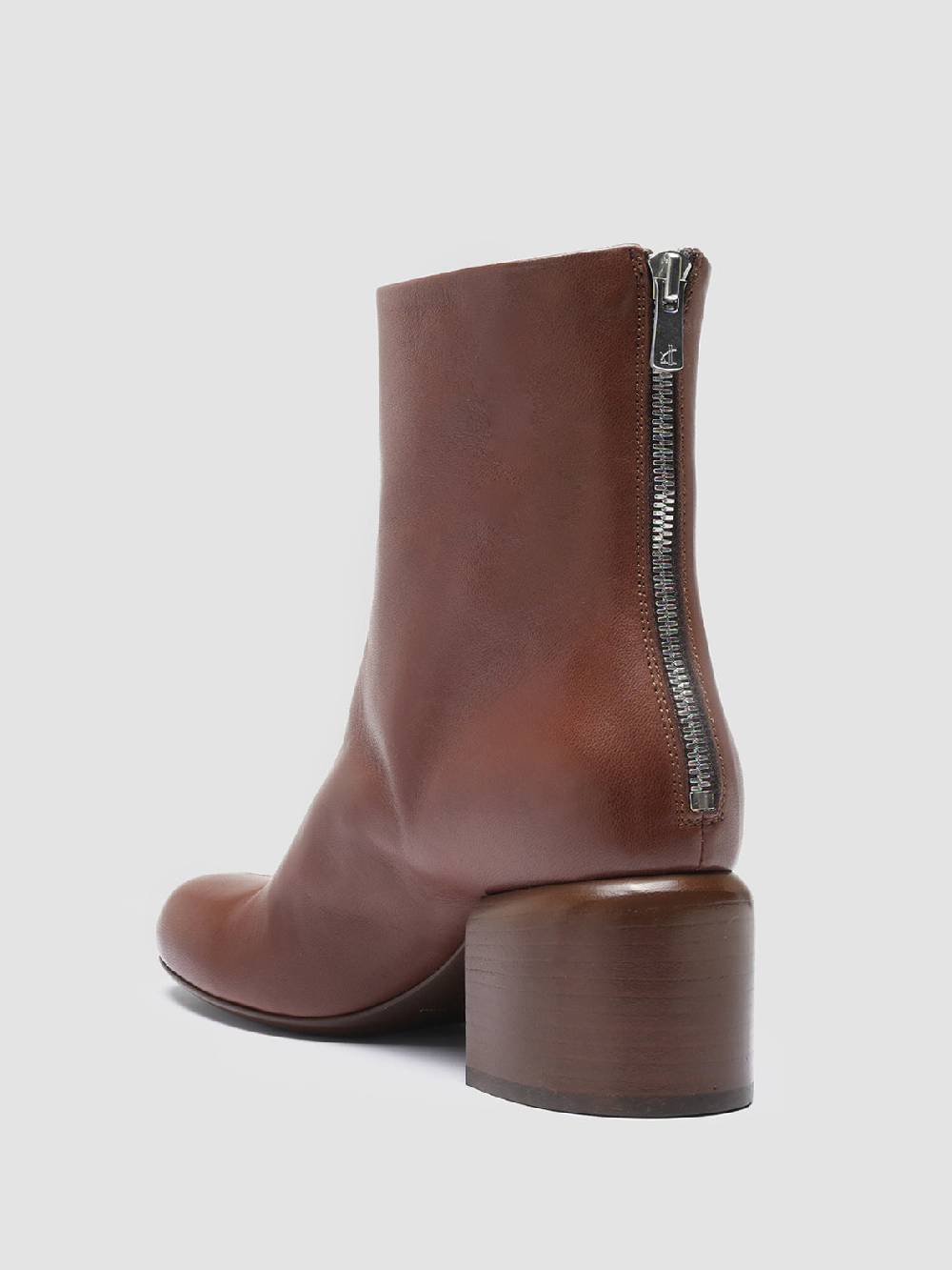 Officine Creative ETHEL 004 Stivaletti in Nappa Marrone Sconto