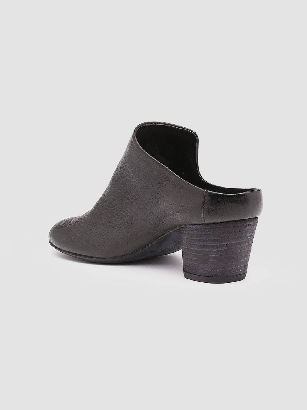 Officine Creative ADELE 003 Black Leather Sandals Saldi